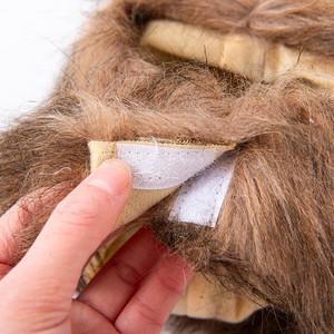 Disfraz de León de Peluche para Perros, Ropa Suave para Mascotas, Accesorio para Todas las Estaciones, Gorro de León de Dibujos Animados - Product Image 4