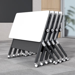 आधुनिक सम्मेलन डेस्क काले लकड़ी प्रशिक्षण डेस्क सम्मेलन टेबल संयोजन कार्यालय फर्नीचर डेस्क वीडियो कॉन्फ्रेंस के लिए कार्यालय फर्नीचर डेस्क - Product Image 1