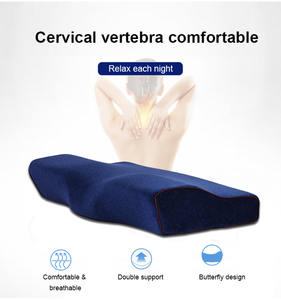 Cuscino Ortopedico WJ-1062 a Forma di Farfalla in Memory Foam, Antibatterico, per Hotel, a Lento Ritorno, Nuovo per Arredamento Casa e Salone - Product Image 5