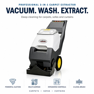 Nouvel aspirateur <span class=keywords><strong>extracteur</strong></span> de tapis électrique 3-en-1 avec pulvérisation pour usage commercial, nettoyage de canapés et de rideaux - Product Image 1