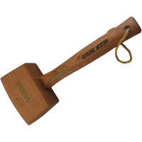 Tête de sculpteur de charpentier de haute qualité, maillet en bois en forme d'éventail, marteau, manche en bois pour la sculpture