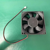 YDD8025B12 DC 12V 24V Brushless Computer Cooling Fan with Aluminum DC Cooling Fan 2pin 3pin 2wire 3wire YDH8038B12 80*80*25