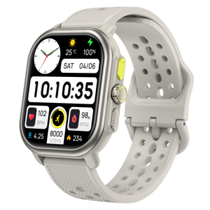 สมาร์ทวอทช์ 2025 หน้าจอ 2.06 นิ้ว รองรับการโทรผ่านบลูทูธ กันน้ำระดับ IP68 ตรวจสอบสุขภาพ ระบบระบุตำแหน่ง GPS นาฬิกาออกกำลังกายหลายโหมด - Product Image 1