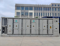 Système de stockage d'énergie en conteneur refroidi par liquide LFP BESS hors réseau de 30 pieds, batterie haute tension 5/6,8 MWh, OEM/ODM, de fabrication industrielle