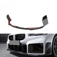 Lèvre de pare-chocs avant en carbone sec G87 M2 pour BMW G87 M2 Base Coupé 2 portes 2023-2024
