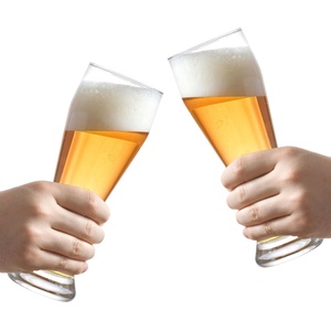 20オンスクラフトビールビールグラスバー高パイントグラス小麦ビールグラスカップヘビーベース付き - Product Image 6