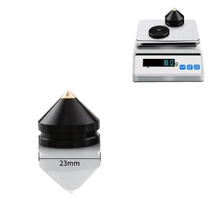 Rasantek-soporte para altavoz Hifi, 23x20mm, aleación <span class=keywords><strong>de</strong></span> aluminio, negro, plateado y dorado - Product Image 5