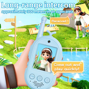 Talkies-walkies vidéo intelligents sans fil pour enfants, appels vidéo <span class=keywords><strong>HD</strong></span> Facetime, effets vocaux, jeu amusant, ensemble cadeau pour enfants - Product Image 6