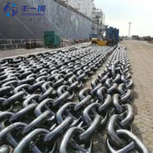 Catena di ancoraggio per nave personalizzabile verniciata nera resistente alla corrosione - Product Image 6