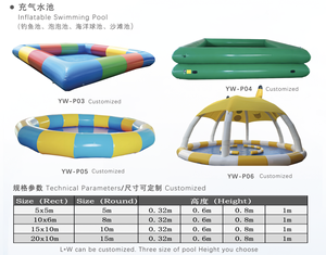 Alquiler de Piscinas Inflables Baratas de Fabricante Chino en Venta - Product Image 5