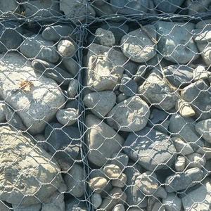 <strong>Gabion</strong> Wire <strong>Mesh</strong> Perforated Square Hole Galvanized Iron Flood Control Retaining Wall Construction Woven Fence - Product Image 4