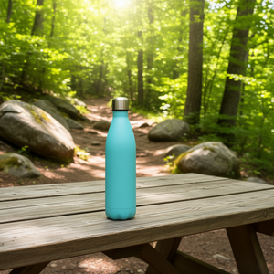 Hipdeer Glass <b>Thermos</b> Bottle 500Ml Double Wall Insulated Minimalist Design Screw-On Cap for Coffee Tea Water Travel Use - Product Image 2