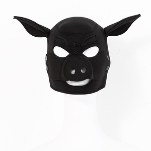 Rosa cabeza de cerdo campanas BDSM juguete del sexo para par Cosplay juego de sexo producto adulto - Product Image 5