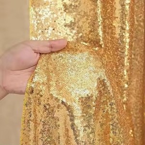 Tenda con sfondo di paillettes in <span class=keywords><strong>oro</strong></span> di colore personalizzato 2 pezzi 2 ftx8ft con sfondo per festa di nozze drappeggi - Product Image 4