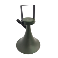 Offre d'usine : Appareil lecteur MP3 privé, Appel d'oiseaux pour la chasse, Réplique sonore 50W 150DB, Haut-parleurs de chasse extérieurs en métal avec support