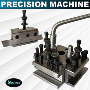 Ensemble de porte-outils à changement rapide T-2 S2, 2 porte-outils standard, 1 porte-outils à étrier, lame de dégauchissage HSS 1/8\" x 7/8\", outil de tournage, garantie 3 ans - Product Image 4