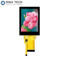 Personnalisé 2.2 3.5 4.3 5 7 8 9 10.1 12.1 15 15.6 18.5 Pouces TFT LCD Module D'affichage Écran Tactile Capacitif Par Rina Tech TFT LCD