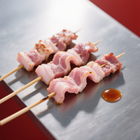 Bâtonnets de bambou biodégradables 100% naturels pour barbecue, hot-dogs, brochettes de qualité alimentaire pour la maison, les fêtes et les restaurants