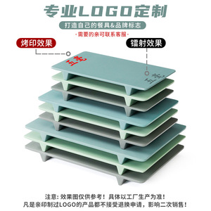 Vajilla Xiangyuanmei, platos de melamina, platos de barbacoa de imitación de porcelana, platos rectangulares para sushi, platos de plástico para hot pot - Product Image 4