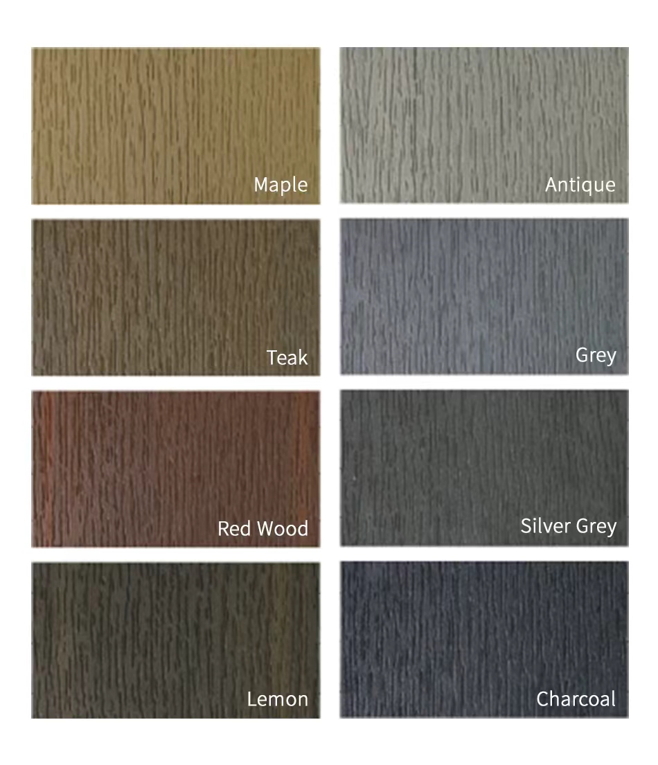 Maple/ Antique/ Lemon/ Teak/ Redwood/ Grey/ Charcoal/