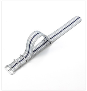 Correa de Reloj Lionorm de Nailon Transpirable e Impermeable, Multicolor, 20mm 22mm, Ajustable, de Nailon Reciclado, con Acero Inoxidable - Product Image 5