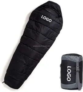 20 degree F Durable polyester Manufacture Factory Winter Outdoor Clamping Equipment Mummy Sleeping Bag Camping