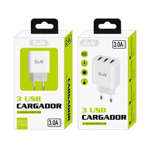 Cargador USB S&N 3.0A de Carga Rápida, Adaptador de Pared - Product Image 1