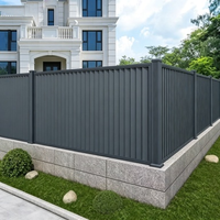 Vente Flash : Panneaux de Clôture Décoratifs Extérieurs Modernes en Aluminium à Persiennes Métalliques, Volets Métalliques pour Fenêtre
