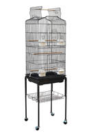 Meilleure Offre : Volière Écologique Extra Large pour Perroquets - Cage Métallique Spacieuse et Robuste, Boîte Solide, Niche d'Élevage Durable pour Oiseaux