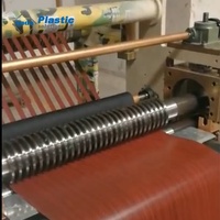 Ligne d'extrusion de production de bande de bord de PVC d'Anda avec le refroidissement de calendrier faisant la machine