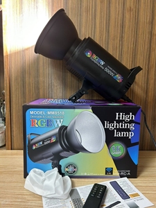 Éclairage de studio RGB Strobe Light Cob Mm8518 500 Watt pour vidéo, photographie, studio TV, éclairage de studio Elinchrom, photographie - Product Image 6