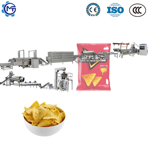 Línea de Producción de Snacks de Maíz <span class=keywords><strong>Doritos</strong></span>, Máquina de Chips de Tortilla, Extrusora Automática de Doble Tornillo de Alto Rendimiento - Product Image 1