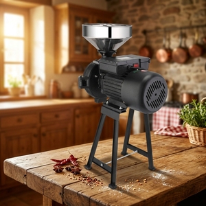 Molino de Alimentos para Animales Pequeños 2026, Motor de 3kW, Capacidad de 50kg/h, Máquina Procesadora de Maíz y Granos para Alimento de Pollo - Product Image 1
