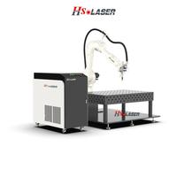 Machine de soudage laser à bras robotisé avec système de suivi de la couture de soudure KUKA YASKAWA ABB FUNAC