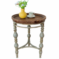 Table basse en bois antique moderne et durable pour le salon