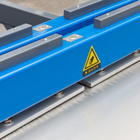 Machine à souder de haute qualité pour feuilles de HDPE, PP, PVC, PVDF de 3 m, avec une puissance de 4 kW et une garantie de 2 ans