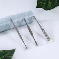 Pochette en plastique transparente thermoscellée sur mesure pour outils, instruments de sculpture, instruments dentaires, quincaillerie, artisanat, vente au détail, vente en gros, stockage