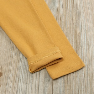Nouvel ensemble <span class=keywords><strong>pyjama</strong></span> deux pièces en coton extensible doux à manches longues pour enfants, collection automne/hiver, tenue d'intérieur pour garçons et filles Kids Tales - Product Image 4
