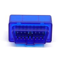 En stock entrega rápida 25K80 V1.5 OBD II ELM 327 conector OBD herramienta de diagnóstico OBD2 caso