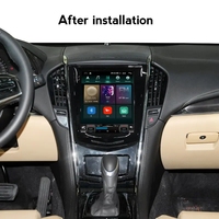 Autoradio de navigation DVD Android de style Tesla pour Cadillac ATS XTS ATSL SRX CTS 2011-2019 Lecteur multimédia de voiture