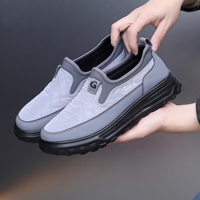 Chaussures décontractées pour hommes, nouvelle collection printemps-automne, respirantes, à semelle souple, polyvalentes, style slip-on, chaussures décontractées pour papa