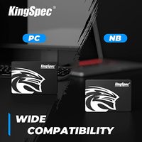 Disque SSD interne 2,5 pouces kingspec 128 Go 256 Go 512 Go 1 To 2 To 4 To 8 To avec interface SATA 3.0 – Prix usine
