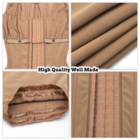 Korset Pembentuk Tubuh Tahap 2 Fajas Shaper, Pakaian Dalam Pasca Operasi & Pasca Melahirkan, Korset Pelangsing, Girdle BBL, Shapewear Kolombia