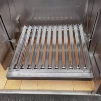 Barbecue argentin à charbon de bois réglable en hauteur, en acier inoxydable avec briques réfractaires, Asado Parrilla / Santa Maria / Barbecue argentin GK880A