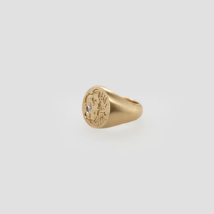 Handmade <b>Custom</b> <b>Ring</b> Jewelry Gold Fashion Signet <b>Ring</b> Wholesale Supplier for Women Men Jewelry Gift - Product Image 4