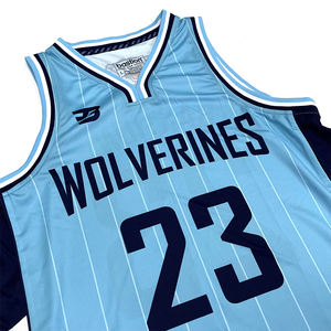 Ensemble de maillots de basket-ball imprimés respirants personnalisés - Tenue de sport sur mesure pour club - Product Image 4