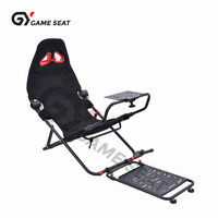 Cockpit de simulateur de course en acier pour intérieur GY018-2, OEM ODM, avec siège