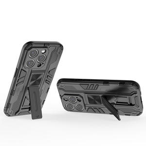 Funda de Lujo para Teléfono Celular para <span class=keywords><strong>Samsung</strong></span> iPhone 11 12 13 14 15 <span class=keywords><strong>Pro</strong></span> Max, Carcasa a Prueba de Golpes de Silicona TPU PC con Soporte Magnético - Product Image 3