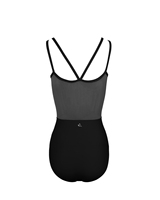 Justaucorps à double bretelle Dttrol D031150 en Spandex/Nylon, confortable pour l'entraînement des femmes