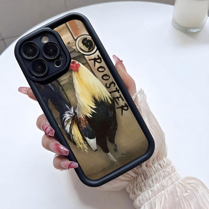 Étui de protection antichoc en TPU pour iPhone 11 12 13 14 15 16 17 Pro Max avec impression photo de beau <span class=keywords><strong>coq</strong></span> et design d'objectif en forme d'échelle - Product Image 2